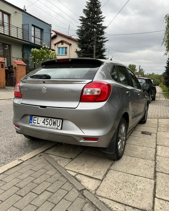 Suzuki Baleno cena 42000 przebieg: 63000, rok produkcji 2016 z Łódź małe 232